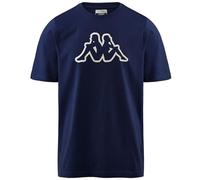 Herren-T-Shirt mit Marine-Logo, Blau KAPPA IT, Blau Marine, L