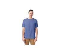 Herren-T-Shirt mit st ckgef rbtem Muster Schwarz S (D0102H7DAL6)