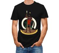 Herren-T-Shirt Mit Vanuatu-Grafikdruck,Persönlicher Ausdruck Kurzärmelige Streetwear, Casual Rundhals Top, Oberteil Für Einen Modischen Look