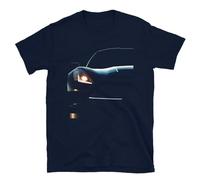 Herren-T-Shirt, Motiv: Chevy Corvette C7 Serie '14 - Stingray Schnitt Sport Car Vette Tee, blau, XXL
