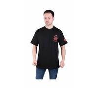 Herren T-Shirt Oversize Basic Long Tee Designer Shirt Basic Tee Sommer TS-5006 L Schwarz