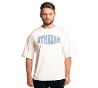 Herren T-Shirt Oversized aus Baumwolle mit Boxy-Schnitt Athletic Society Creme 1 St