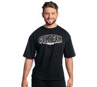 Herren T-Shirt Oversized aus Baumwolle mit Boxy-Schnitt Athletic Society Schwarz 1 St