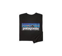 Patagonia Herren M's L/S P-6 Logo Responsibili-Tee Langarm T-Shirt, Schwarz, S EU