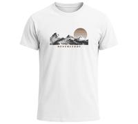 Herren T-Shirt Printshirt Outdoor Statement Natur Wandern Fashion Streetstyle Männer