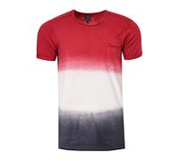 Rundhals Batik T-Shirt L