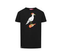 Derbe T-Shirt Sturmmöwe Herren Schwarz Schwarz L