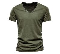Herren-T-Shirts, V-Ausschnitt, T-Shirts für Herren, Shiteshirts für Herren, Fitnessstudio, Baumwoll-T-Shirts, UK-V-Ausschnitt, kurzärmeliges Hemd, Baumwolle, Business-Shirt, Erwachsene, kurzärmelig