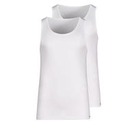 Tanktop mit Label-Detail XL men Weiss