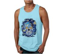 Herren Tank Tops Lustige Grafik Strand Sommer Tank Top Herren Tanktop Kleidung Sportunterhemden Compression Shirts Sport Oberteil Lässig Uv Shirt Ärmelloses Shirt