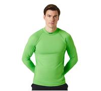 Herren Tennis-Langarm-T-Shirt Björn Borg Mock Neck Long Sleeve - Grün (L)