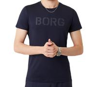 Herren Tennis-T-Shirt Björn Borg Graphic - night sky - Blau (S)