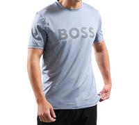 Herren Tennis-T-Shirt BOSS Active - dark grey - Grau (M)