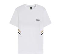 Herren Tennis-T-Shirt BOSS Tech TOC - white - Weiß (M)