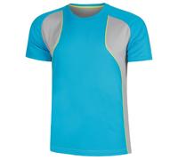 Herren Tennis-T-Shirt Fila Austarlian Open Hudson - hawaiian ocean/silver scone - Mehrfarbig (XL)