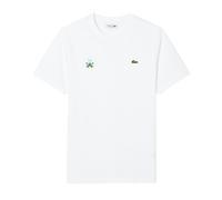 Herren Tennis-T-Shirt Lacoste Rolex Paris Masters Edition - white - Weiß (L)