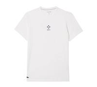 Herren Tennis-T-Shirt Lacoste Tennis x Daniil Medvedev Ultra Dry - Weiß (M)