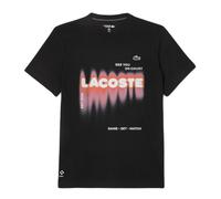 Herren Tennis-T-Shirt Lacoste x Daniil Medvedev - Schwarz (M)