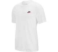 Nike Sportswear Club T-Shirt Herren weiß | Größe: S