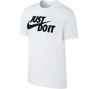 Herren Tennis-T-Shirt Nike NSW Tee Just Do It Swoosh M - Weiß (L)