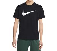 NIKE Sportswear Swoosh T-Shirt Herren black/white XXL