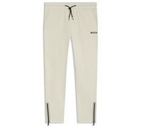 Herren Tennishose BOSS Active Stretch-Gabardine Bottoms With Thermoregulating Technology - open white - Beige (XL)