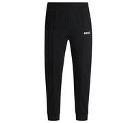 Herren Tennishose BOSS Hadiko MB Regular-Fit In Stretch Gabardine - Schwarz (XXL)