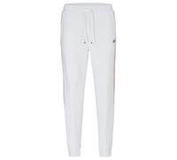 Herren Tennishose BOSS x Matteo Berrettini Tracksuit Bottoms with Stripes and Logo - Weiß (XXL)