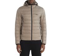 Herren Tennisjacke BOSS x Matteo Berrettini Water-Repellent Puffer With Branded Trims - light/pastel green - Beige (XXL)