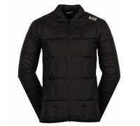 Herren Tennisjacke EA7 Man Woven Down - Schwarz (L)