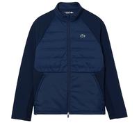 Herren Tennisjacke Lacoste High-Neck Quilted Sport - navy blue - Blau (M)