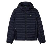 Herren Tennisjacke Lacoste Water-Repellent Quilted Puffed - navy blue - Blau (L)