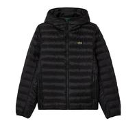 Herren Tennisjacke Lacoste Water-Repellent Quilted Puffed - Schwarz (XL)