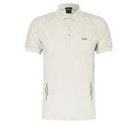 Herren Tennispoloshirt BOSS Piraq Active Slim Fit - light beige - Beige (S)