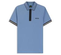 Herren Tennispoloshirt BOSS TOC Serve Polo - light/pastel blue - Blau (L)