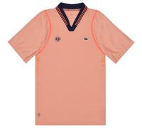 Herren Tennispoloshirt Lacoste Sport Roland Garros Edition Logo - clair orange - Orange (L)