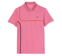 Herren Tennispoloshirt Lacoste Sport Tennis Piped Technical Piqué - Rosa (S)