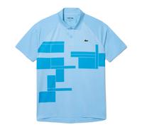 Herren Tennispoloshirt Lacoste Tennis x Novak Djokovic Regular Fit On Court - Blau (L)