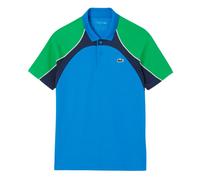 Herren Tennispoloshirt Lacoste Ultra Dry Colorblock Tennis - Blau (M)