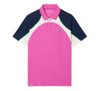 Herren Tennispoloshirt Lacoste Ultra Dry Colorblock Tennis - Rosa (M)