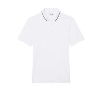 Herren Tennispoloshirt Lacoste Ultra Dry Heritage Tennis - white - Weiß (M)