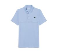 Herren Tennispoloshirt Lacoste Ultra Dry Print Sport - aphylla - Blau (XL)