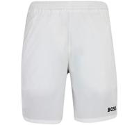 Herren Tennisshorts BOSS x Matteo Berrettini Stretch-Poplin Shorts with Contrast Logo - Weiß (XXL)