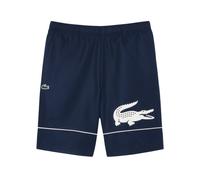 Herren Tennisshorts Lacoste Printed Diamond Taffeta - blue navy/white - Blau (M)