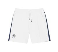 Herren Tennisshorts Lacoste Ultra Dry Badge Accent Tennis Heritage - Weiß (M)