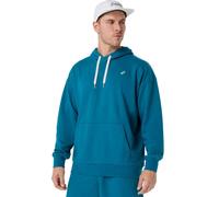 Herren Tennissweatshirt Asics French Terry Relaxed Pullover - dark teal - Blau (M)