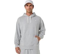 Herren Tennissweatshirt Asics French Terry Relaxed Pullover - grey heather - Grau (XXL)