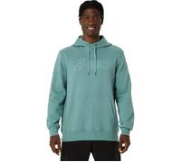 ASICS Hoodie Herren Baumwolle blau, XL