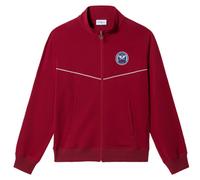 Herren Tennissweatshirt Australian Fleece Legend Jacket - bordeaux - Rot (XL)
