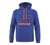 Herren Tennissweatshirt Babolat Exercise Hood Sweat Men - estate blue - Blau (S)